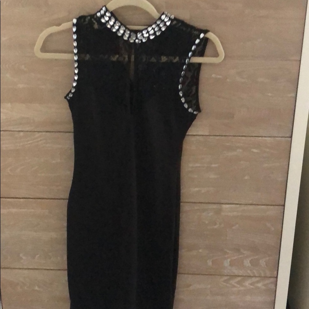 Bling halter dress